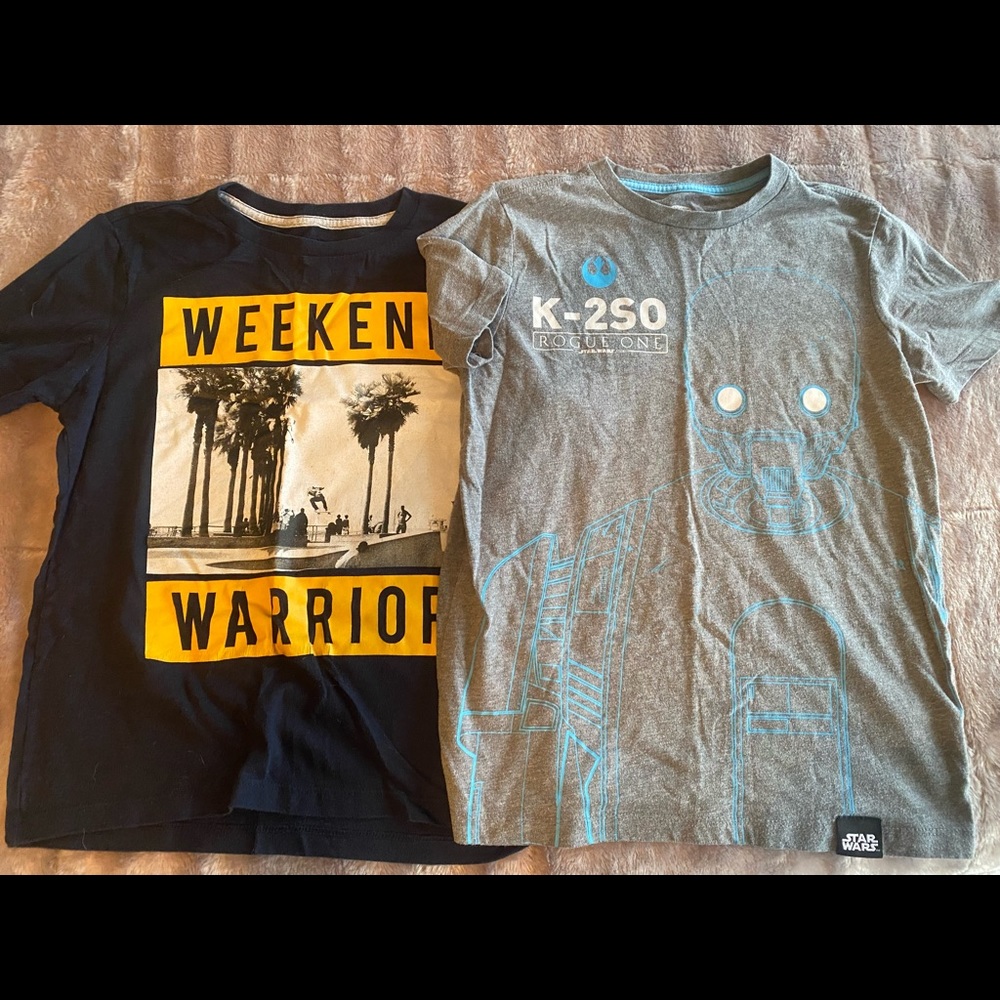 Old navy boy tshirt lot size 8